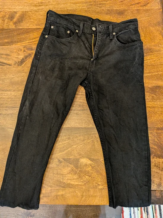 Levi's 512 Black Men's Jeans 31x32 - Picture 3 of 3
